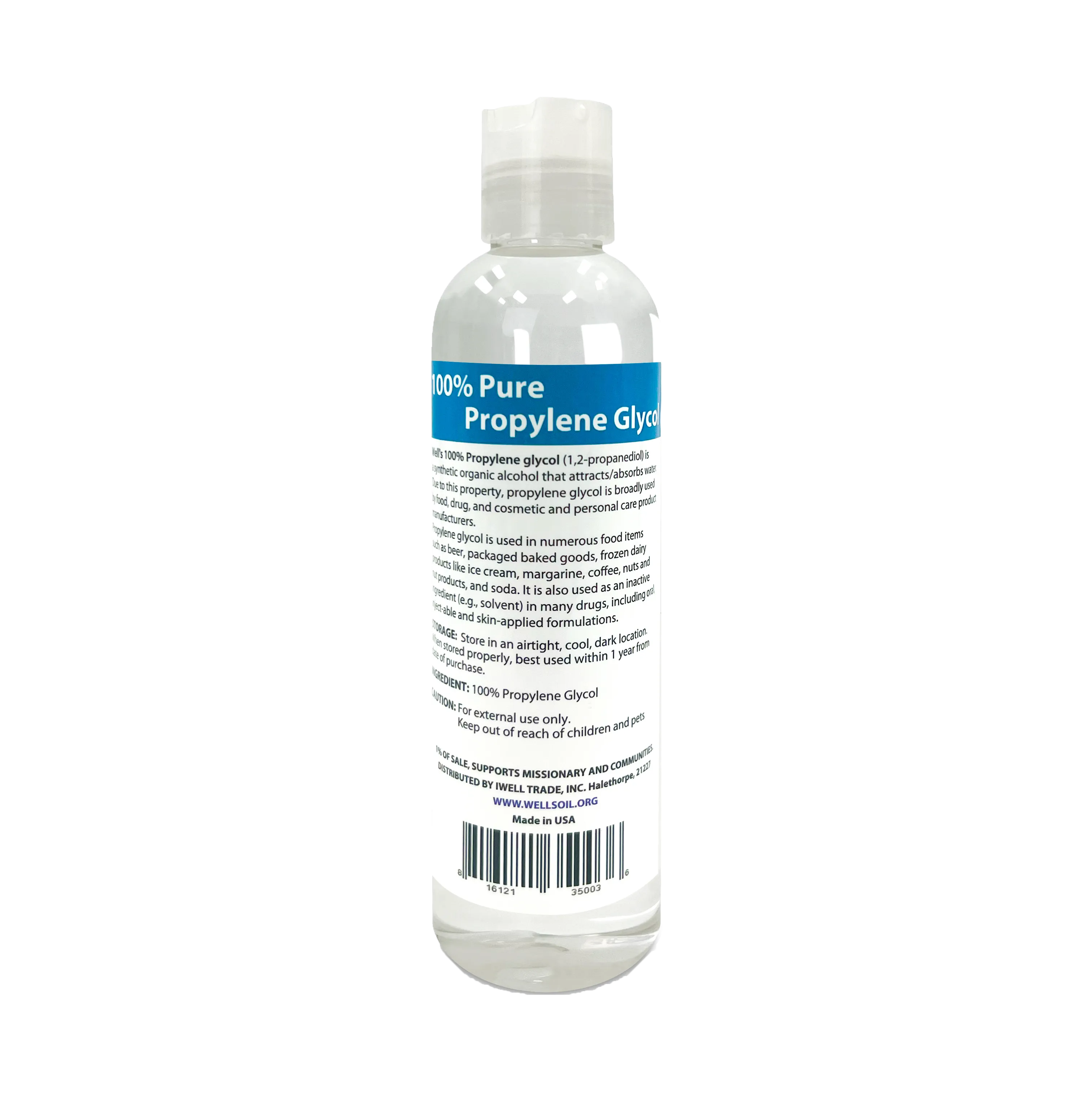 100% Pure Natural Carrier Oil 8oz Propylene Glycol