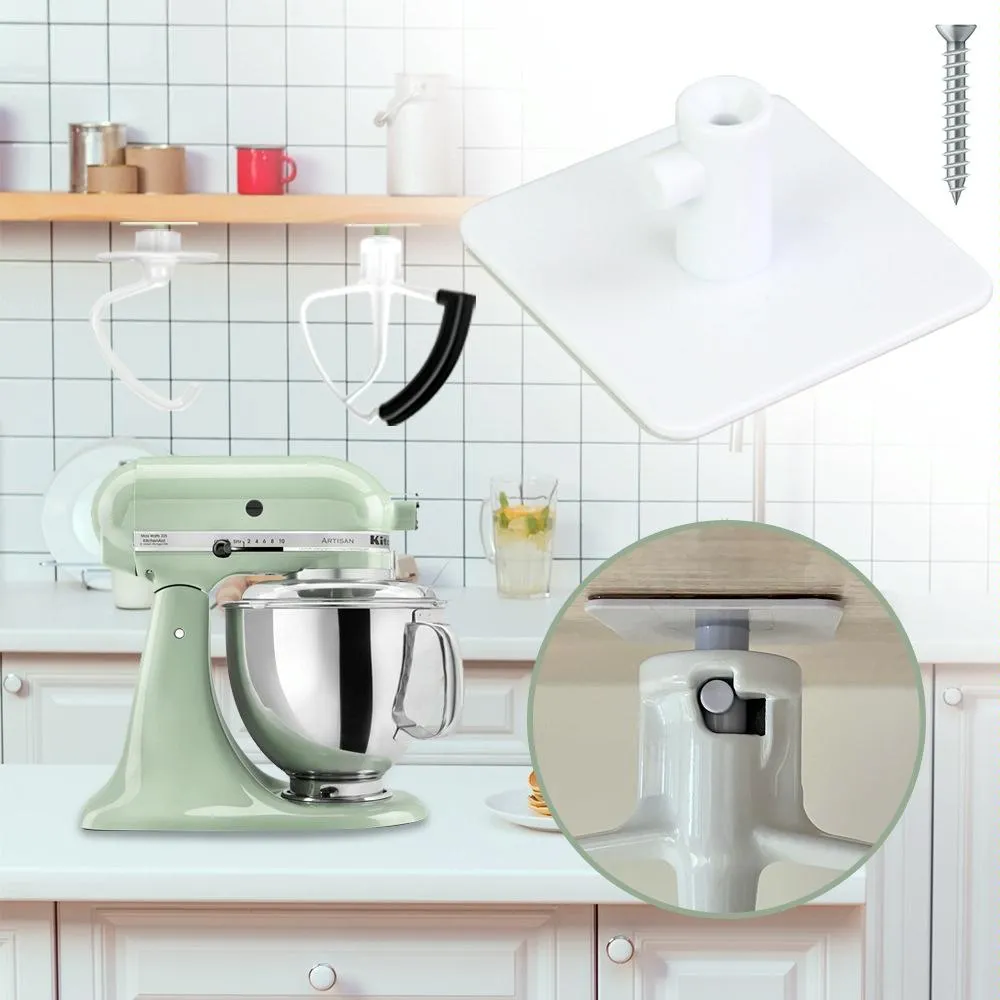 2Pc Kitchenaid Mixer Attachment Holders Storage Hooks