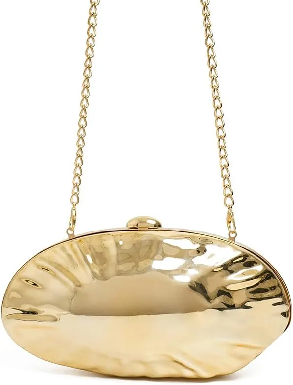 Acrylic Clutch Purse for Women Acrylic Evening Bag Unique Shell Handbag for Wedding Party Prom