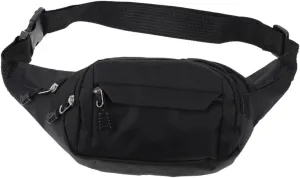 Adjustable Sports Bag for Men Oxford Fabric Waist Bag Multiple Pockets