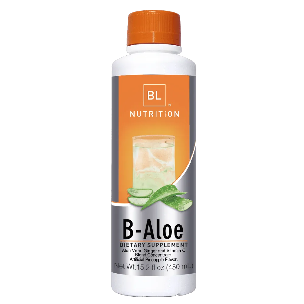 B-Aloe Dietary Supplement Aloe-Vera Ginger And Vit C