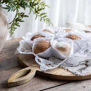 Belgian Lace Bread Holder
