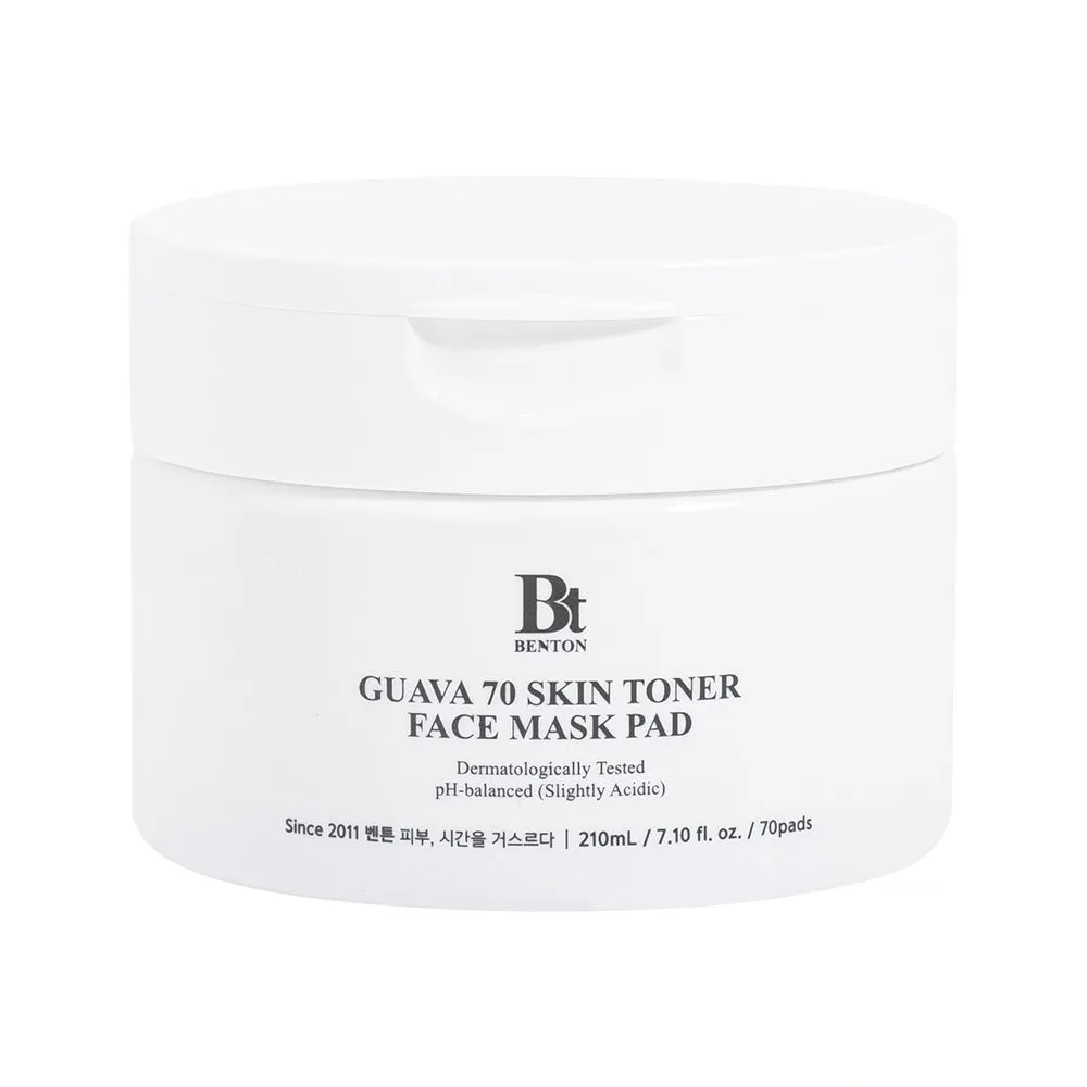 Benton Guava 70 Skin Toner Face Mask Pad 70 Sheets