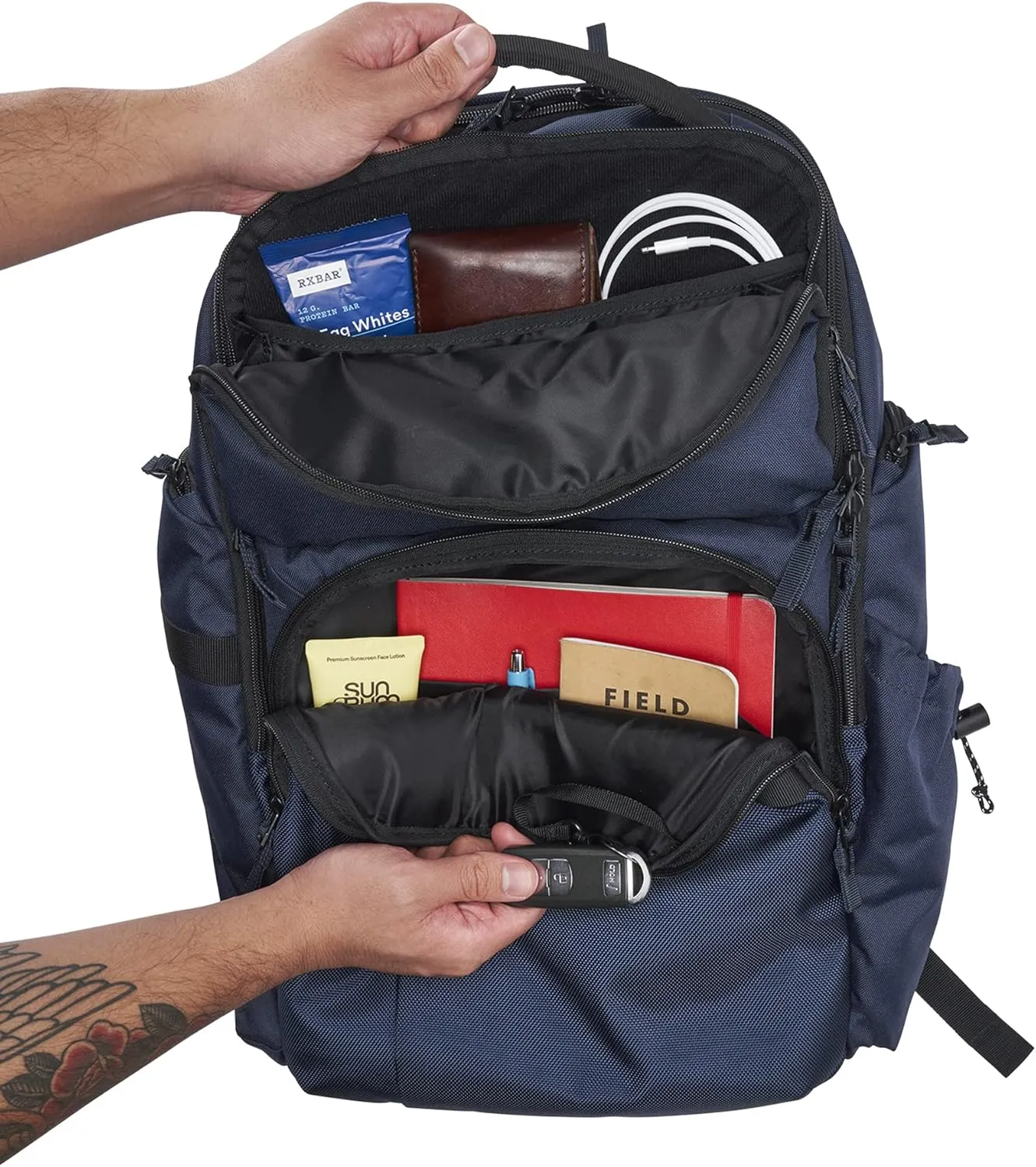 Callaway Pace Pro 25 Laptop Backpack in Black Nylon