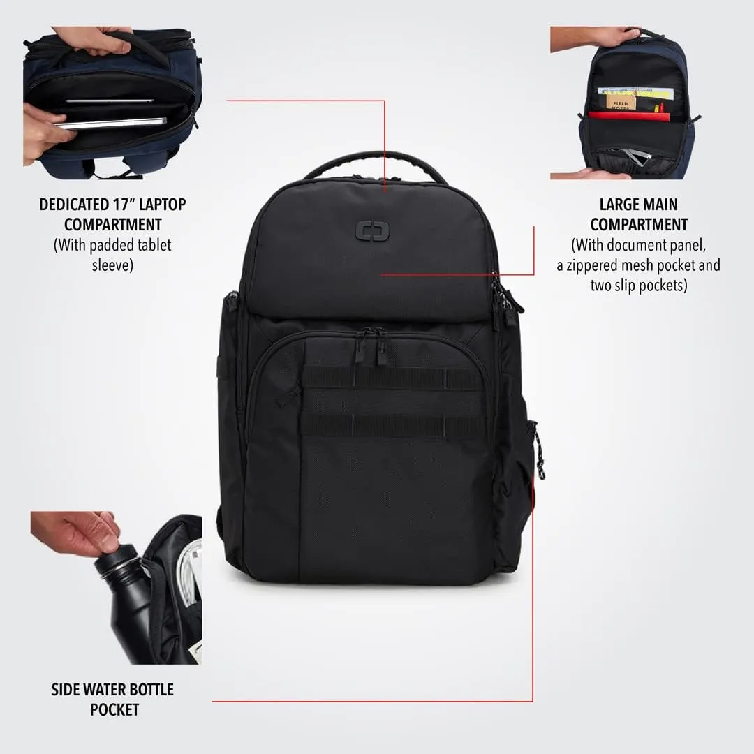 Callaway Pace Pro 25 Laptop Backpack in Black Nylon