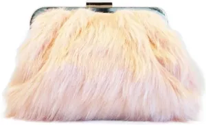 Clutch Purses for Women High-End Fashion Women Evening Bags Plush Party Clutch Handbag for Weddings and Banquets