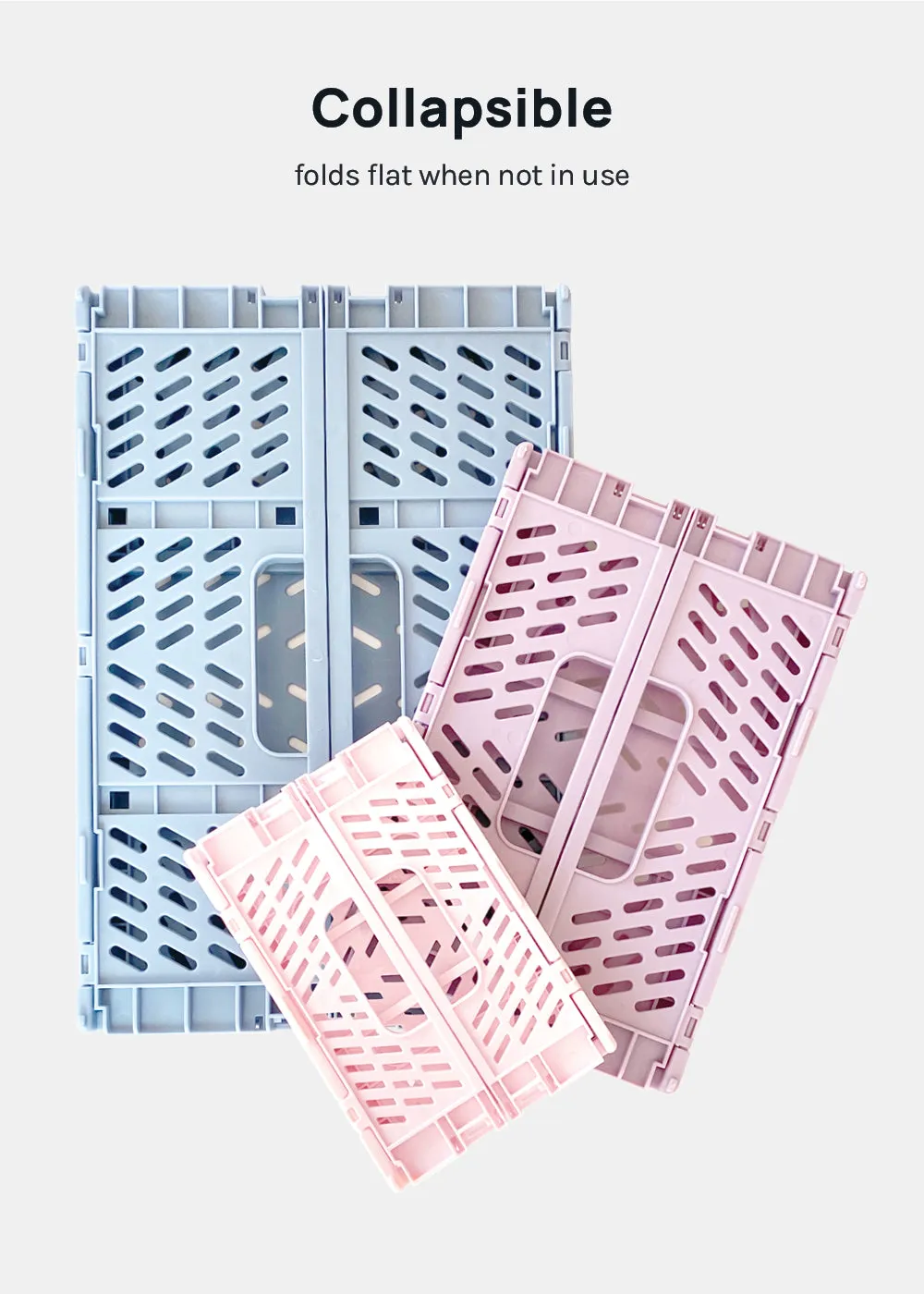 Collapsible Folding Crates- Small