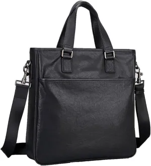 CSCDD Genuine Leather Men's Handbag Men's high-end Business Retro Briefcase Men's Computer Bag