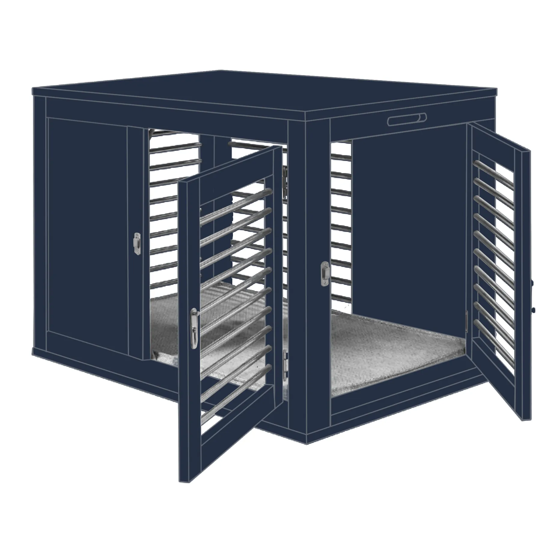 Dog Crate | Lummia Matte Finish