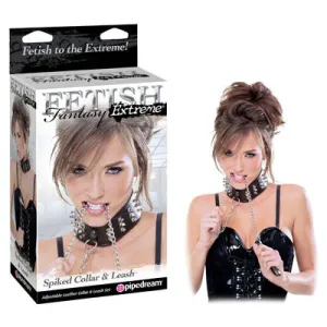 FETISH FANTASY EXTREME SPIKED COLLAR & LEASH