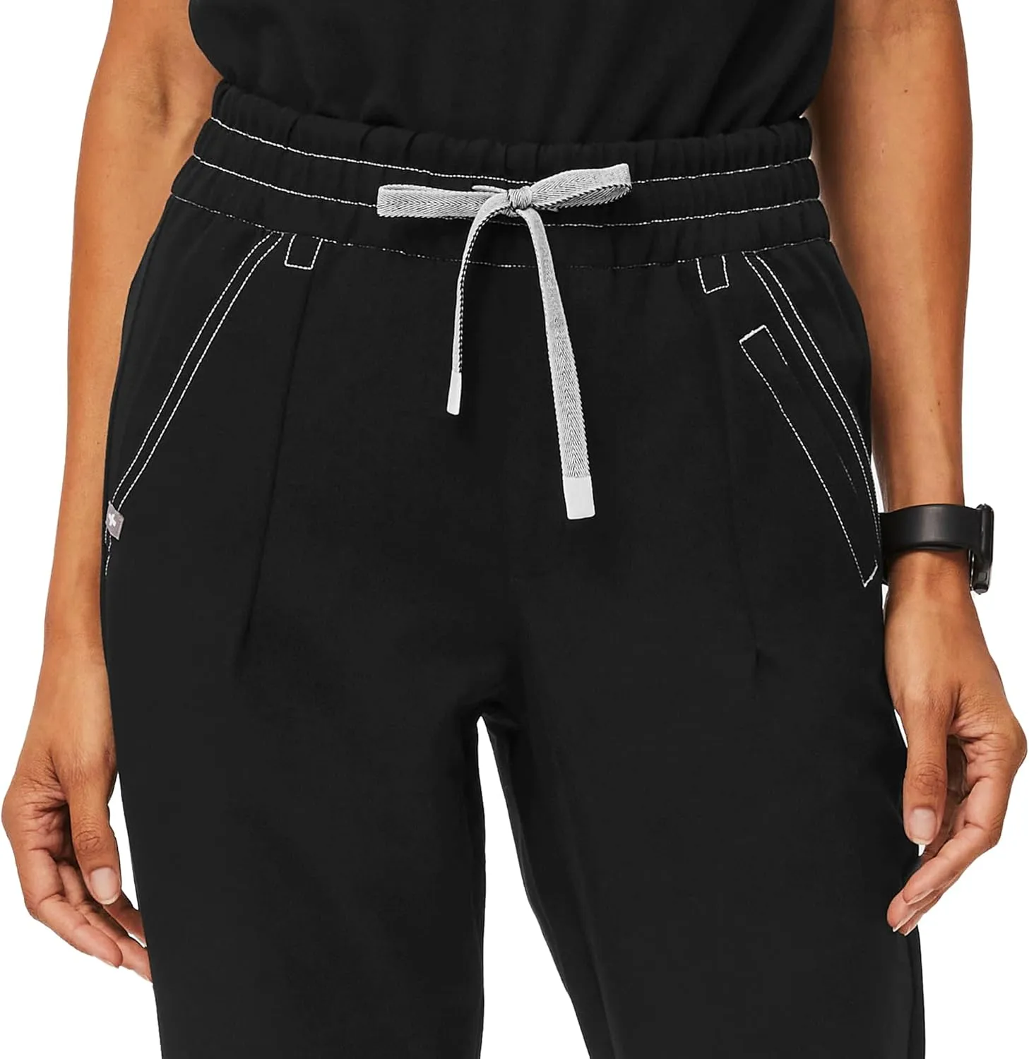 FIGS Tatu High Waisted Slim Cargo Jogger Scrub Pants for Women  Slim Fit, High Rise, 8 Pockets  Amazon Exclusive
