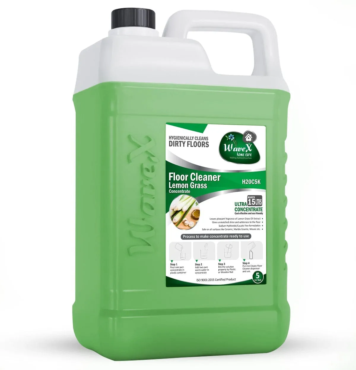 Floor Cleaner Liquid Lemon Grass Concentrate