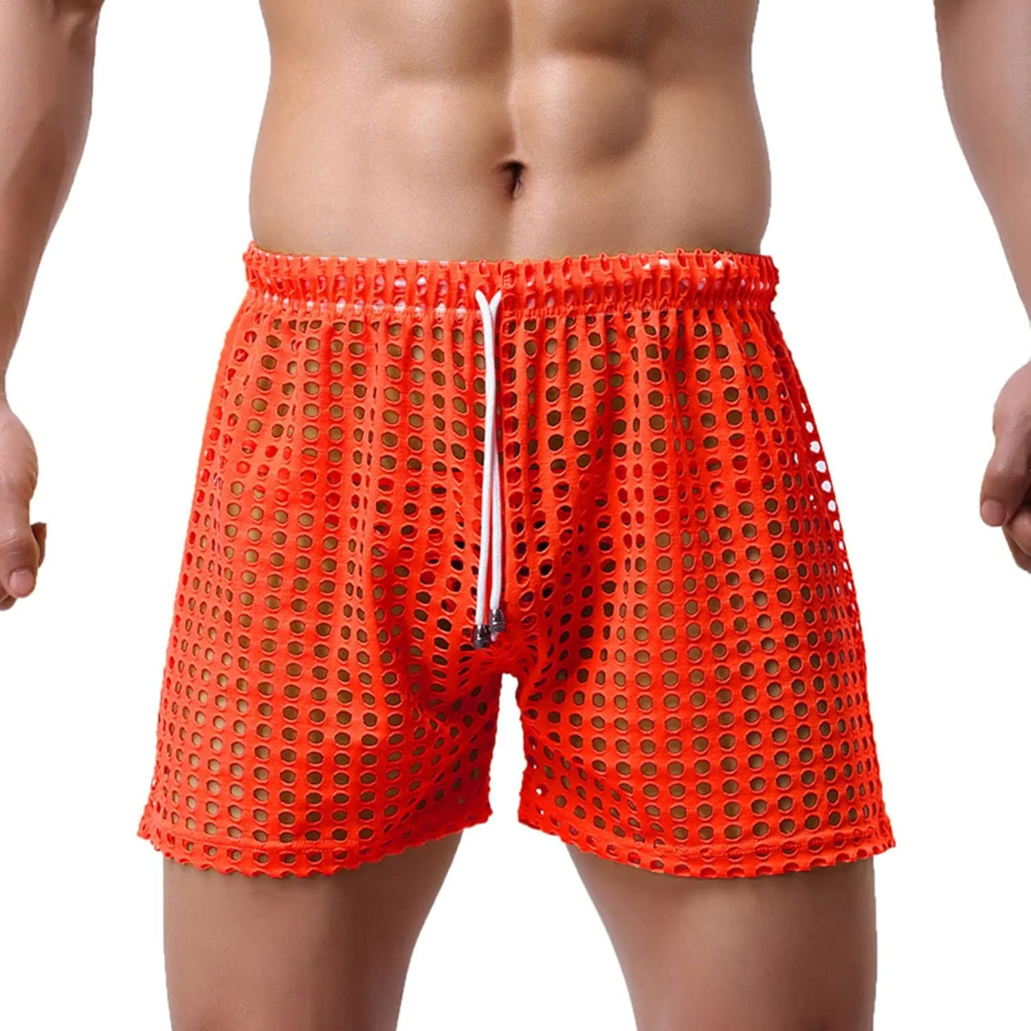 GIERIDUC Men Shapewear Tummy Control Bodysuit Mens Mesh See Through Underwear Mens Balls Out Underwear Birthday Gift For Him