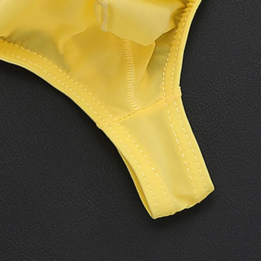 GIERIDUC Men's Funny Sexy Hight Cut Bikini Briefs Mens Designer Boxers Multipack Boxer Briefs Luxury Designs Mens Underwear