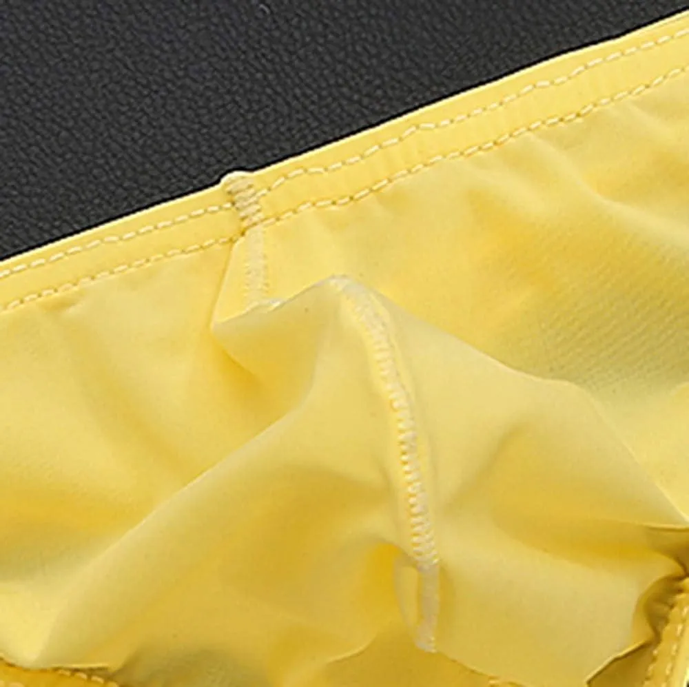 GIERIDUC Men's Funny Sexy Hight Cut Bikini Briefs Mens Designer Boxers Multipack Boxer Briefs Luxury Designs Mens Underwear