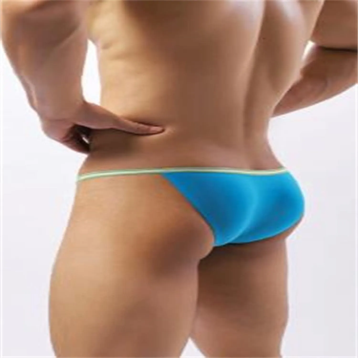 GIERIDUC Men's Sexy Transprant Thong Underwear Mens Thermal Underwear Sets Mens Bikini Pouch Underwear Warm Underwear for Men