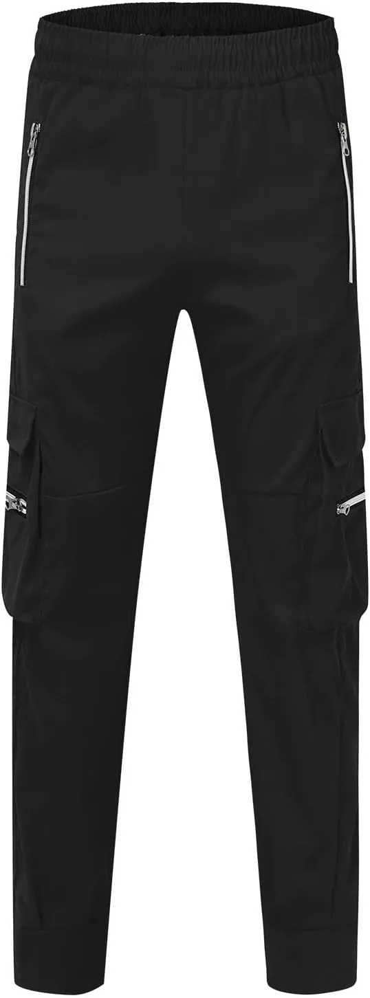 GIERIDUC Mens Sweatpants with Pockets Mens Size Medium Athletic Pants Performance Rider Long Pant Extra Long Slacks for Men