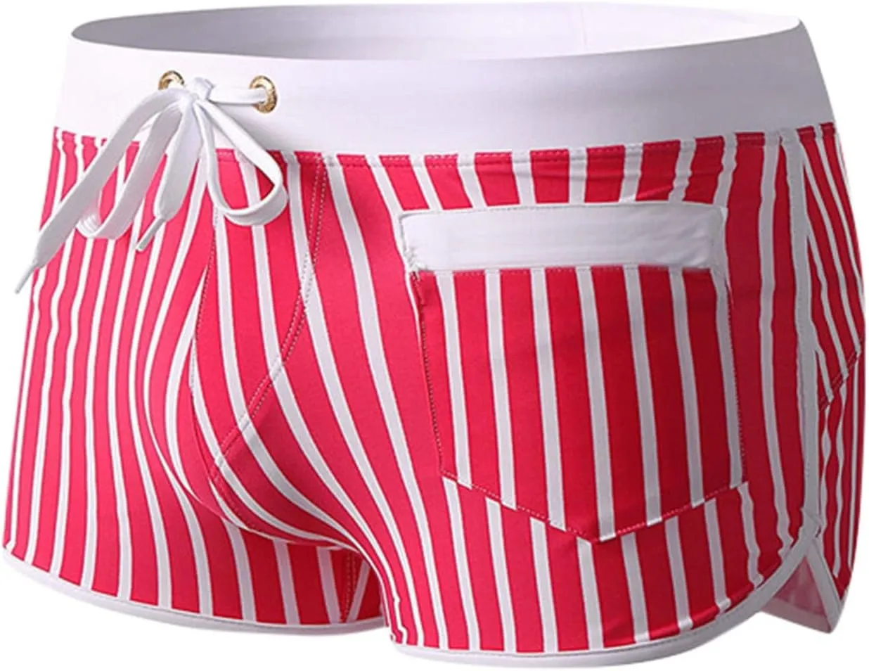 GIERIDUC Sport Soft Performance Boxer Briefs Matching Mens and Womens Swimwear Mens White Boxer Shorts Loose Cotton Underwear