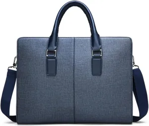 HBJWOV Leather Men's Briefcase Messenger Bag Crossbody Bag Computer Briefcase Backpack