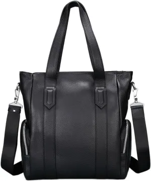 High end men's top layer cowhide handbag, leather briefcase, men's crossbody shoulder bag