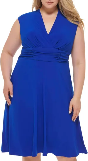 Jessica Howard Women's Style Midi Cap Sleeve Knit