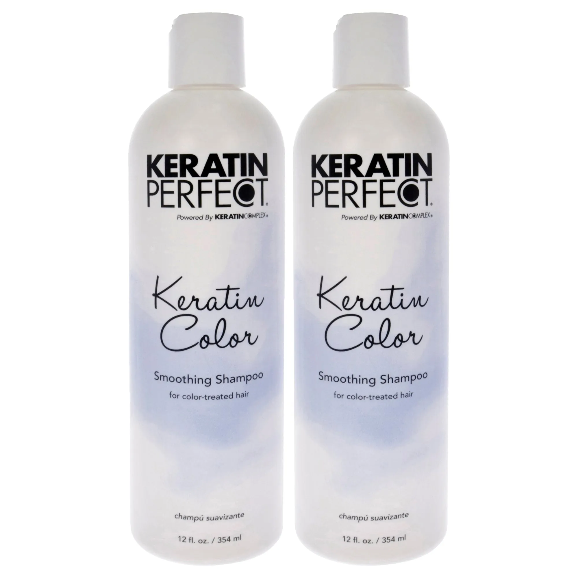 Keratin Color Shampoo by Keratin Perfect for Unisex - 12 oz Shampoo - Pack of 2