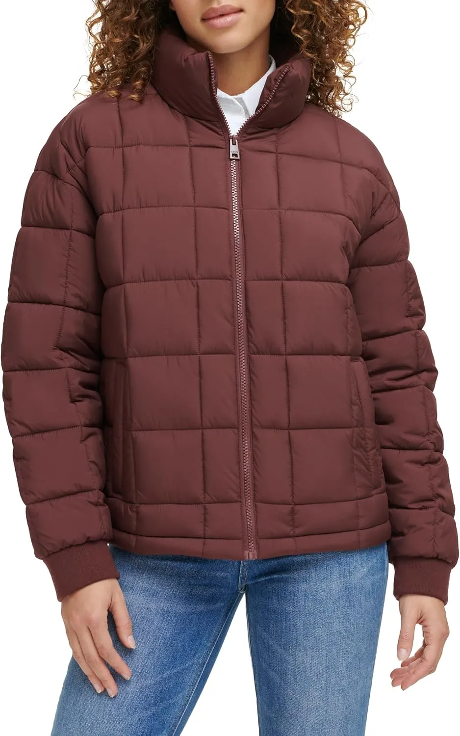 Levi's Women's Box Quilted Puffer Jacket