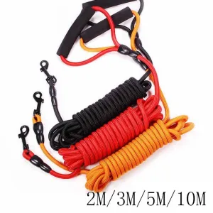 Long Nylon Outdoor Walking Training Leash