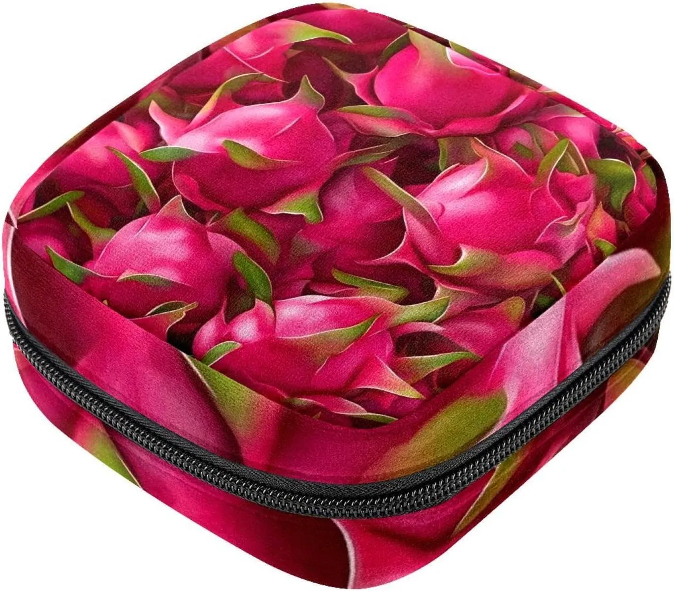 Makeup Bag Dragon Fruit (9) Cosmetic Bag Makeup Pouch Travel Toiletry Bag Organizer Storage Bag for Women Girls