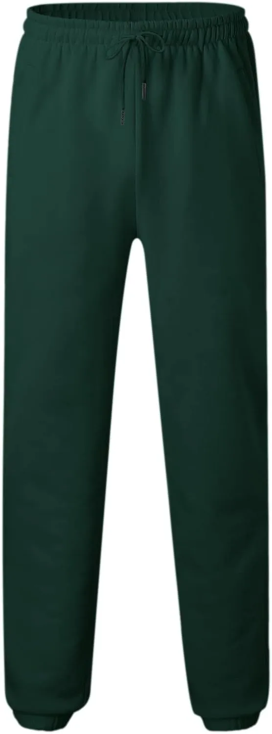 Mens Autumn and Winter High Street Fashion Leisure Pants Loose Sports Running Trousers Solid Color Lace Up Joggers