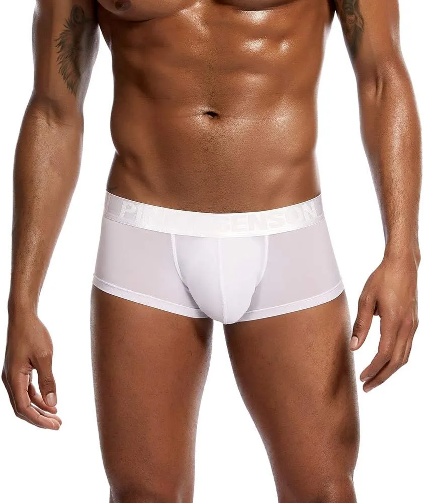 Men's Lace Perspective Pouch G-String Mens Cotton Bikini Underwear Sexy Night Wear for Men Mens Elephant Underwear