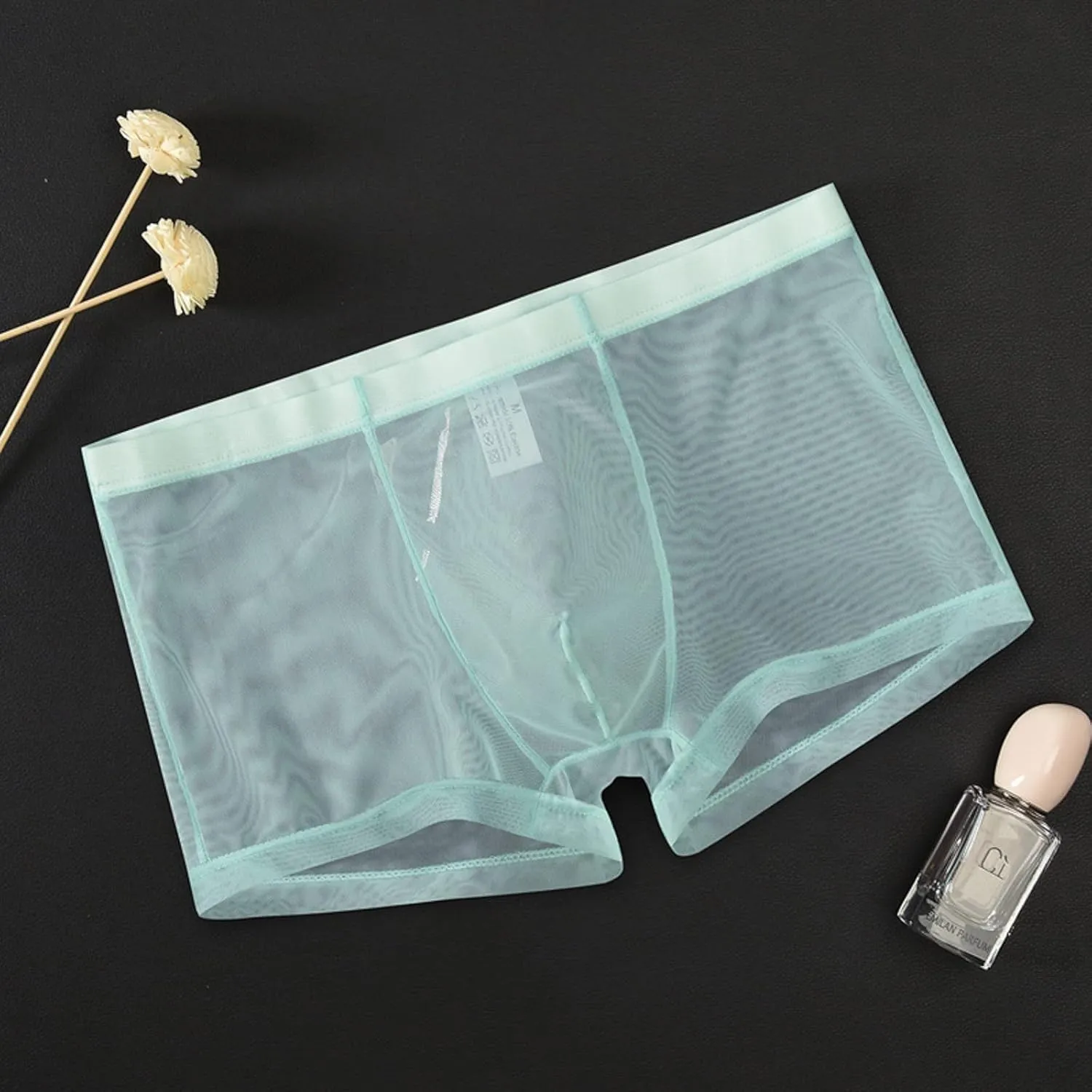 Men's Sexy Pouch G-String Underwear Men's Athletic Support Underwear Love Gifts for Boyfriend Organic Cotton Boxers
