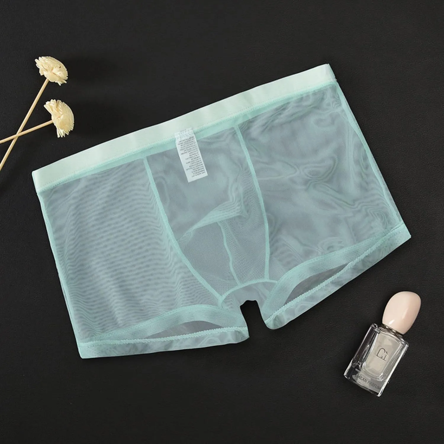 Men's Sexy Pouch G-String Underwear Men's Athletic Support Underwear Love Gifts for Boyfriend Organic Cotton Boxers