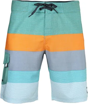 Men's Swim Trunks 22 Quick Dry Board Shorts with Key Keeper, No Mesh Lining - Perfect for Surfing & Swimming
