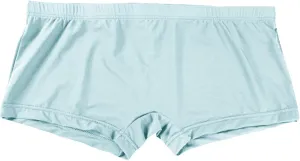 Men's Thong Underwear G-Strings Silk Bikini Underwear Pouch Athletic Panties Briefs Underwear Men's Lingerie Blue