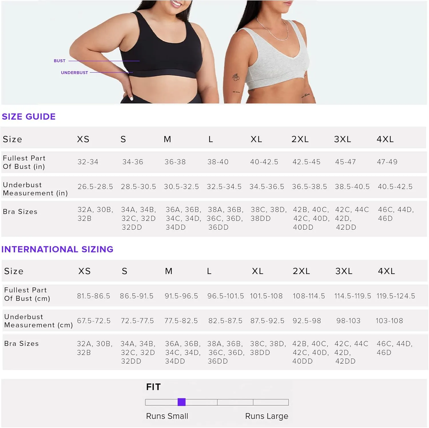 MeUndies Stretch Cotton V-Neck Bra for Women No Underwire - Amazon Exclusive Fabric - 3 Pack