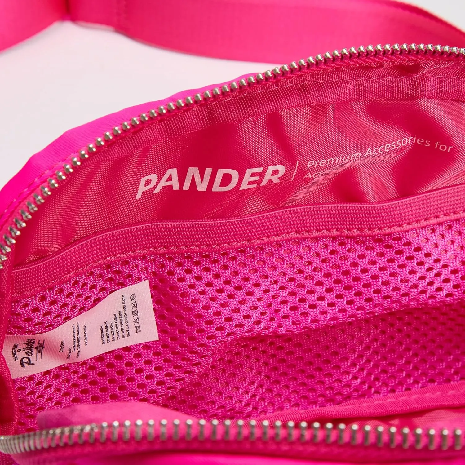 Pander Unisex Belt Bag Fanny Pack for Women with Adjustable Strap, Small Waist Pouch for Workout Running Traveling Hiking
