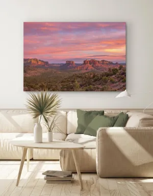 "Bell Rock at Sunset" | Desert Photography Print