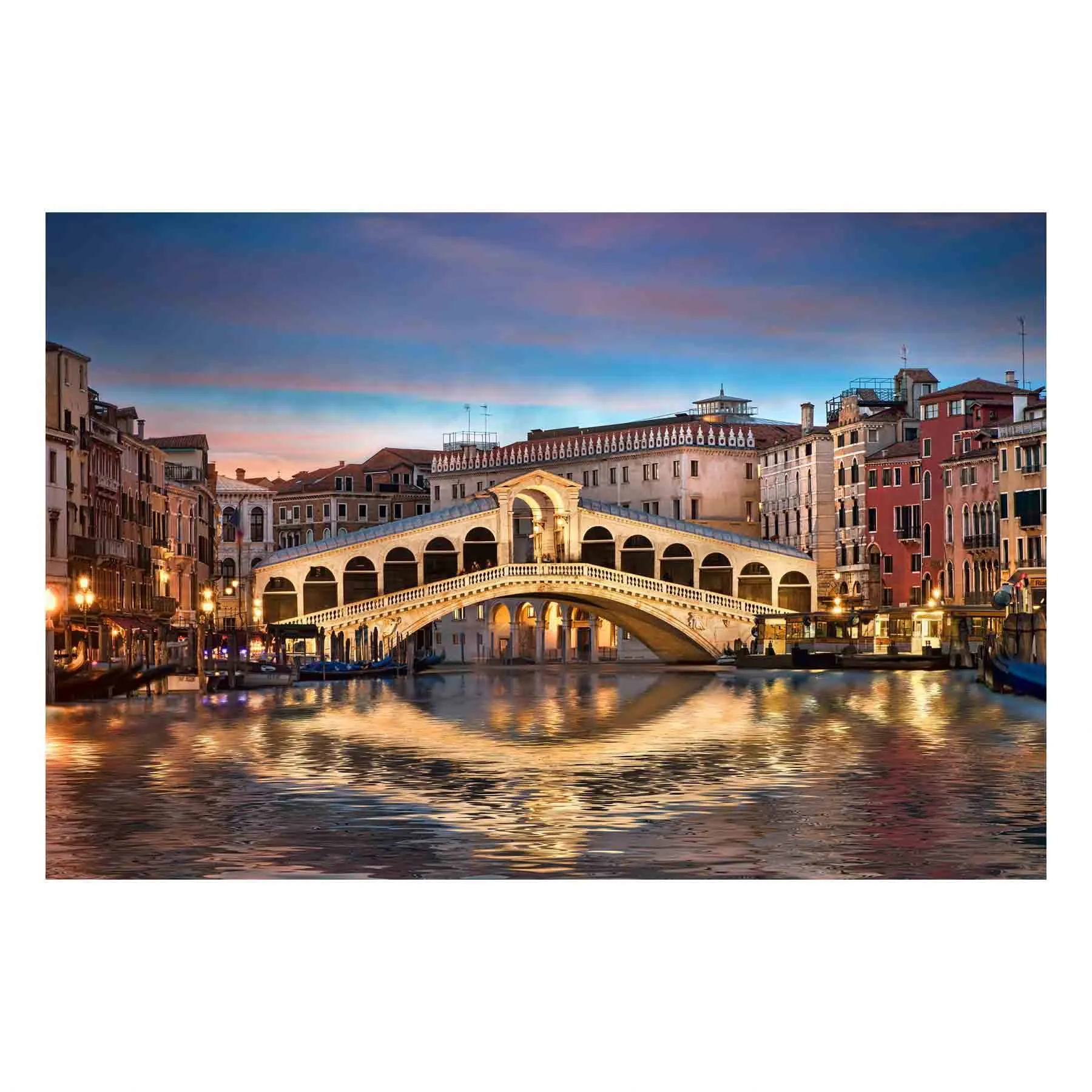 "Night at the Rialto" | Italy Photography Print