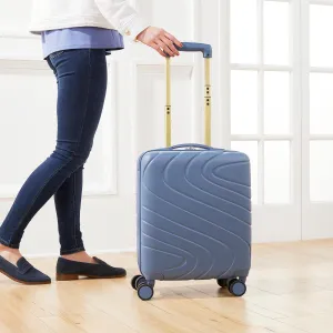 Samantha Brown 19"" Hardside Mini Spinner Luggage (Bravo Blue)