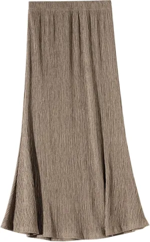 SANGTREE Women's Fishtail Midi Knit Skirt