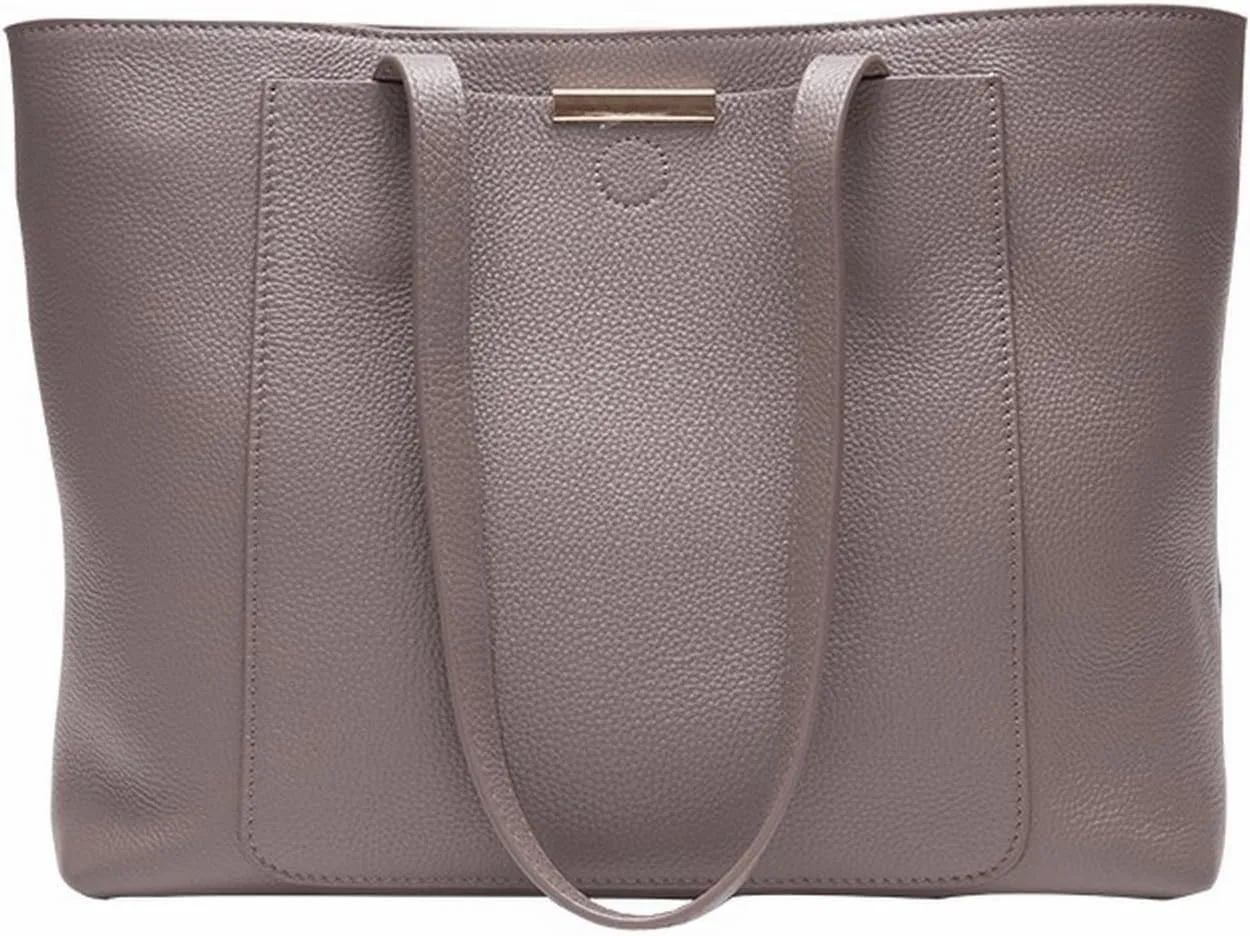 Shoulder bag Women's Large Capacity High-end Ladies Genuine Leather Commuter Shopper Bags Luxury Handbag Big