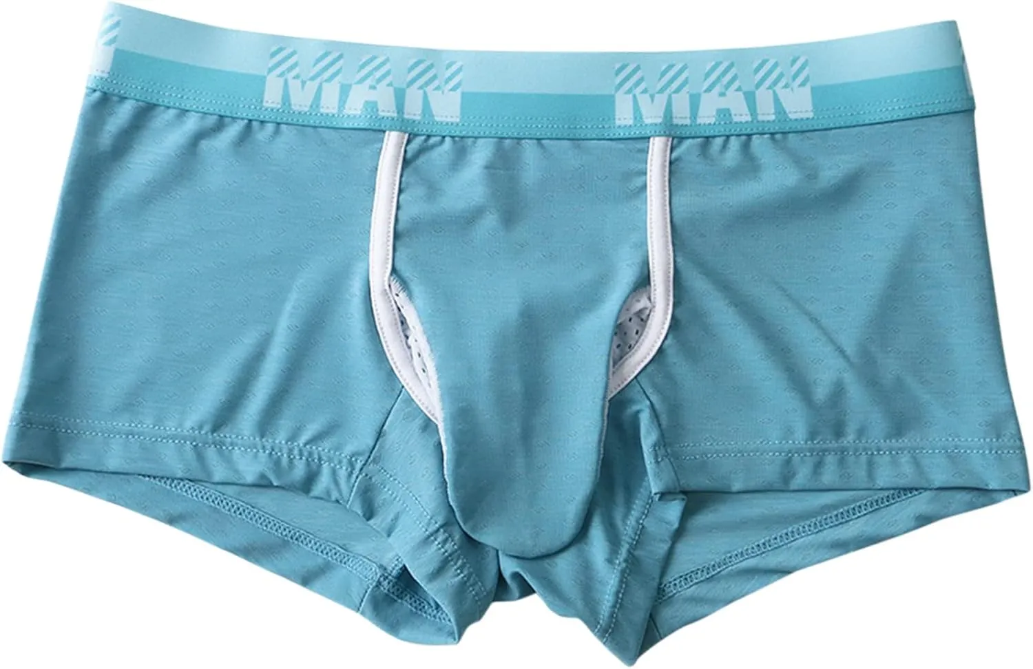 Sport Soft Performance Boxer Briefs Men's Athletic Support Underwear Low Waist Underwear Male No Ride Up Boxer Brief