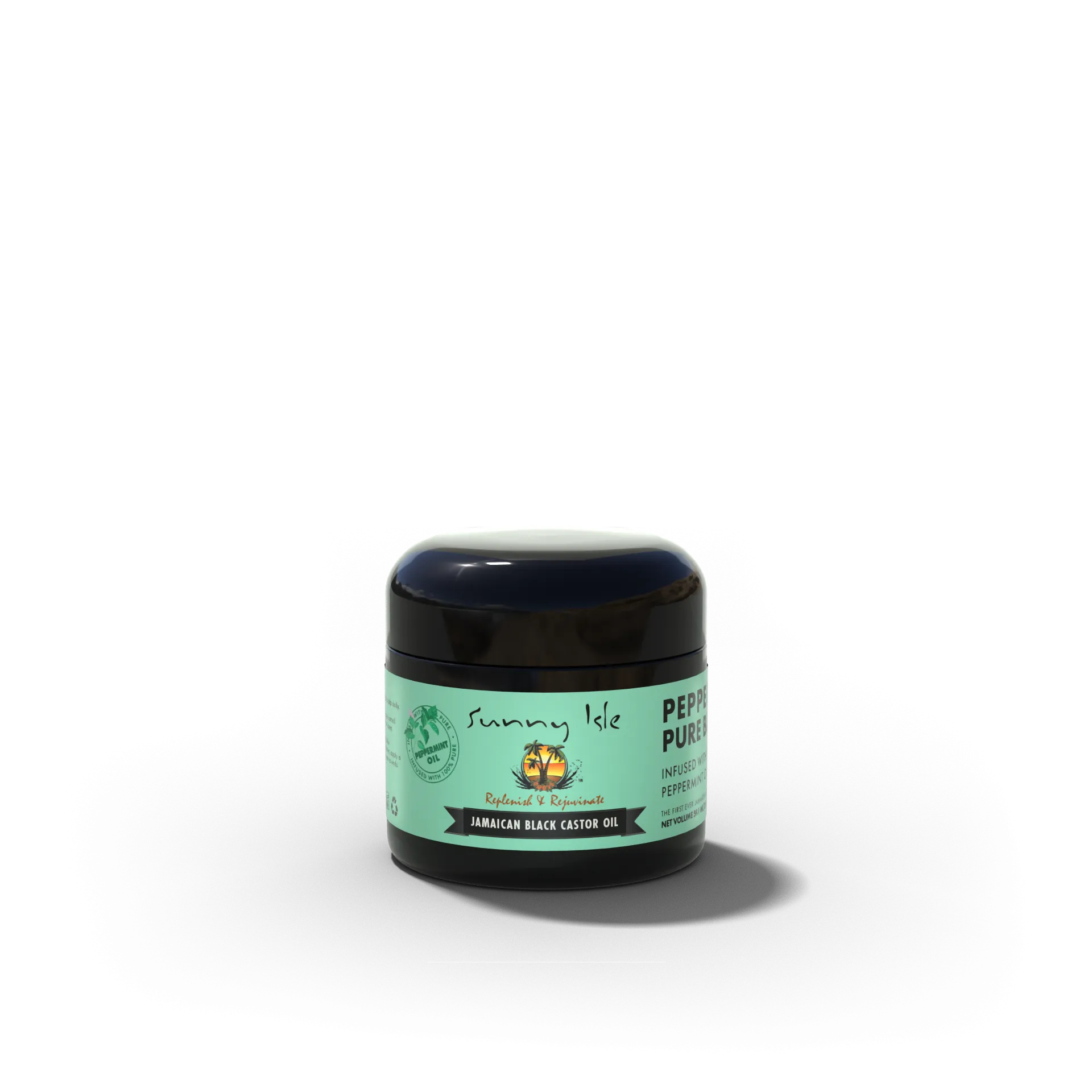 Sunny Isle Jamaican Black Castor Oil Pure Butter with Peppermint Oil
