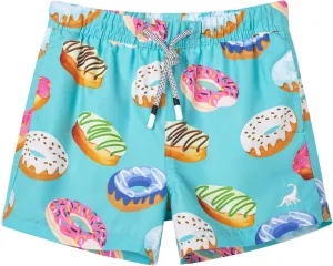 SURF CUZ Boys Swim Trunks Toddler Swim Shorts UPF 50  Bathing Suit for Boy Swimsuit Quick Dry Mesh Beach Boardshorts Swimwear