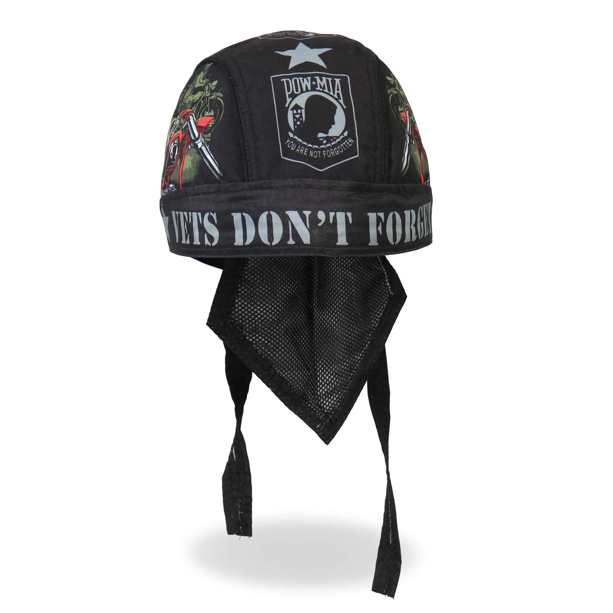 Vets Don't Forget Commemorative POW MIA Pre-Tied Zandana - Bandana