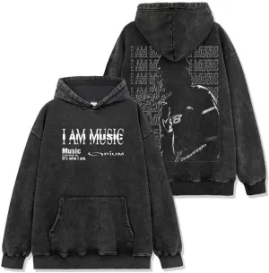 Vintage Oversized Hoodie Unique Sweatshirt Long Sleeve With pocket soft Pullover Hoodies For Men Women