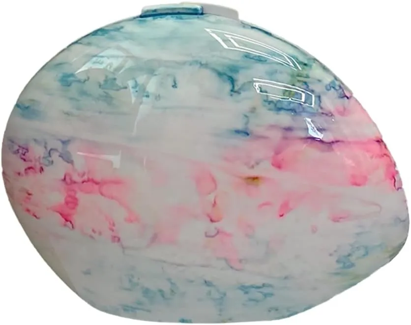 Women Acrylic Evening Clutch Purse Unique Shell Marble Handbag for Wedding Party Prom