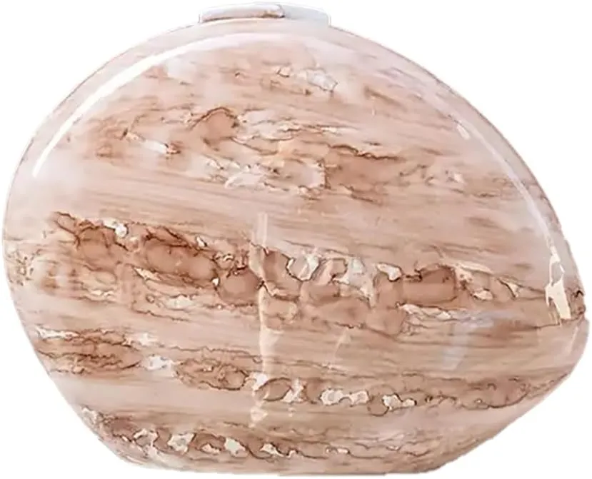 Women Acrylic Evening Clutch Purse Unique Shell Marble Handbag for Wedding Party Prom