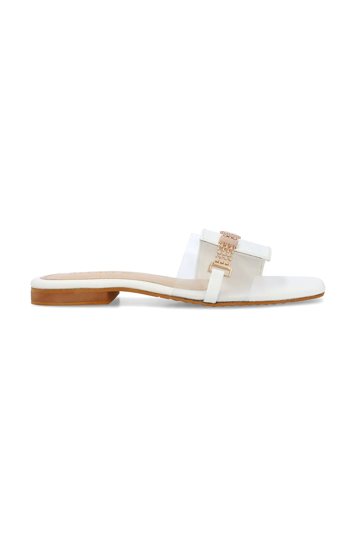 Women Slippers -  WHITE (ORFS-65 WHITE)